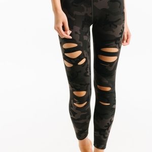 Zyia camo Slash leggings. Brand new with tags